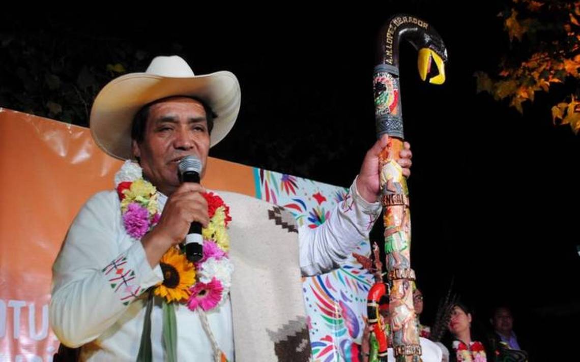 Manos tlaxcaltecas tallaron Bastón de Mando que hoy recibirá López Obrador  - El Sol de México | Noticias, Deportes, Gossip, Columnas